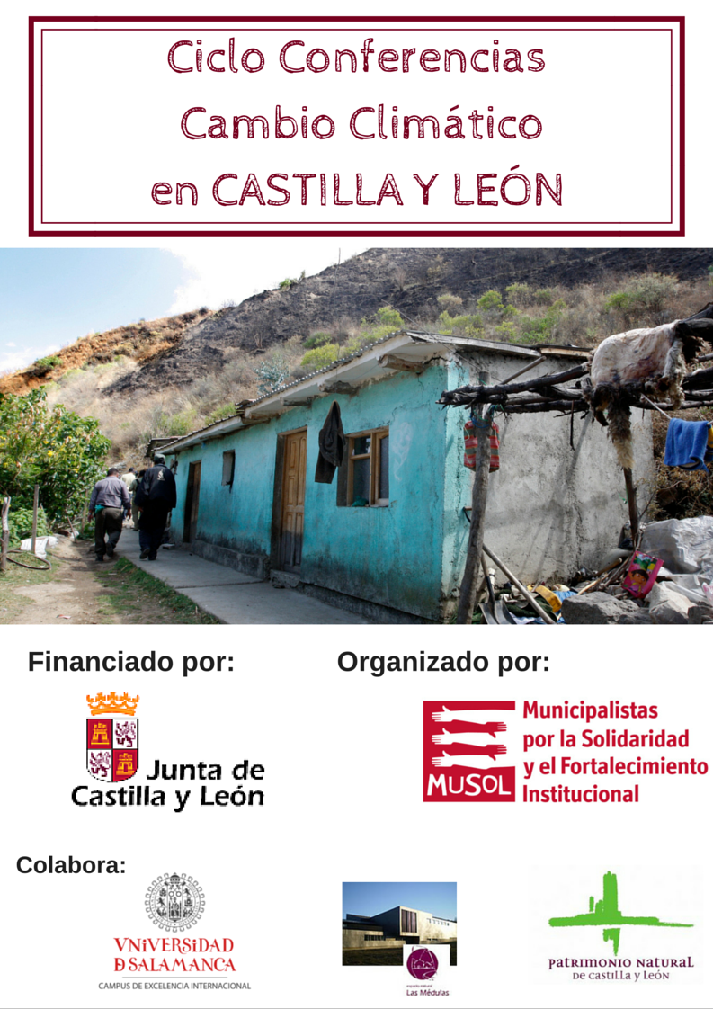 Conferencia sobre Cambio climático dia 27 de noviembre -Casa del parque Las Médulas- en Carucedo León de 1030 a 1330 h 3